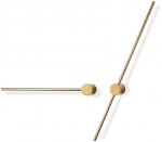 Valgusti seinale Opviq Sword 13491, 3000 &deg;K, 2 x 13 W, kuldne v.