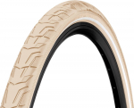 Jalgratta rehv Continental Ride City 42-622, kumm, kreemjasvalge, 28"