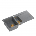 K&ouml;&ouml;givalamu Quadron Evan 156, graniit, 100 cm x 50 cm x 21 cm, h&otilde;be v./vask v.