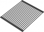 N&otilde;udekuivatusrest Quadron Qmat, 43 cm x 32 cm, s&ouml;eteras, must v.