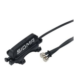 Andur Sigma Cadence, plastik/kumm, must