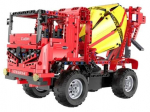 Rc auto Mixer Truck 9206, punane
