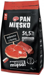 Kuiv koeratoit Pan Miesko Adult, veiseliha/kitseliha, 20 kg