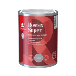 Krunt, korrosioonivastane metallkonstruktsioonidele Tikkurila Rostex Super, matt, 0.33 l, hall v.