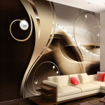 Fototapeet Artgeist Cafe Latt&eacute;, 70 cm x 70 cm