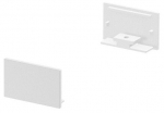 Otsakork LED-profiili jaoks SLV Grazia 20 Flat Version 1000560, valge, IP20