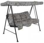 Aiakiik Patio Tora, kollane v./hall v., 175 cm x 95 cm x 140 cm