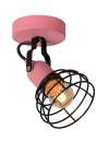 Valgusti lagi ja seinad Lucide Paulien 08927/01/66, E27, 1 x 60 W, roosa v.