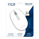 Juhtmevaba arvutihiir Inca IWM-241RB, valge v.
