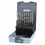 Metallist puurikomplekt Ruko, metall, hss-g, sirge, 1 mm x 16 cm