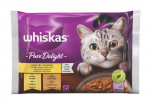 Kassi m&auml;rgtoit Whiskas Pure Delight, kanaliha/kalkun, 0.085 kg x 4 tk