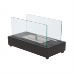 Biokamin, 20.6 cm x 35.5 cm, l&auml;bipaistev/must