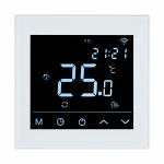 P&otilde;randa termostaat Heatcom HC91, s&uuml;vistatav, valge v., 8.6 cm, 5 - 50 &deg;C