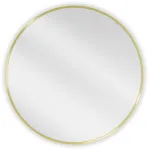 Peegel Mexen Loft Round, liimitav, 70 cm x 70 cm, roostevaba teras v.