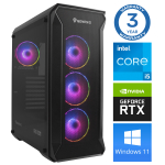 Statsionaarne arvuti Intop i5-12400F, DDR4 32 GB, SSD+HDD 1 TB 2 TB, Nvidia GeForce RTX 5070 12 GB GDDR7, Windows 11
