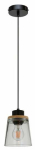 Valgusti rippuv Spot-Light Warnemunde, E27, 1 x 60 W, l&auml;bipaistev v./pruun v. / must v., 13.5 x 13 cm