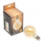 Lambipirn Zuma Line Oro LED, G80, 2200 &deg;K, E27, 6 - 45 W, 550 lm