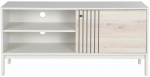 TV-kapp Frost RTV2, valge v./pruunikas v., 40 cm x 120 cm x 58 cm