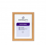 Fotoraam Domoletti, 13 cm x 18 cm, kuldne v./hele pruun v.