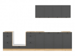 K&ouml;&ouml;gikomplekt Junona Line, grafiit v., 3 m