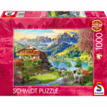 Pusle Schmidt Relaxation In The Dolomites, 49.3 cm x 69.3 cm, 1000 tk, mitmev&auml;rviline