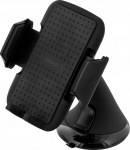 Auto telefonihoidik Deltaco, 125 mm x 75 mm, 3.5 - 6 ", must v.