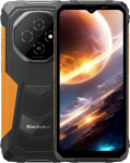 Mobiiltelefon Blackview Fort 1, 256 GB, must v., oranž v.