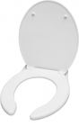 WC poti kaas Cersanit Etiuda, valge v., 48 cm x 36 cm
