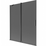Vannisein Mexen Velar, 140 cm x 150 cm, brushed gun gray v./toonitud