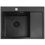 K&ouml;&ouml;givalamu Rea Fin, roostevaba teras, 62 cm x 48 cm x 18.5 cm, must v.