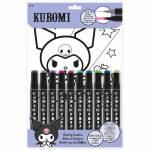 Joonistustarvik Kids Euroswan Paint By Numbers Kuromi, valge v.