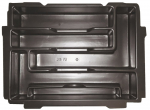 T&ouml;&ouml;riistakasti vooder Makita MakPac, 39 cm x 28.5 cm x 6.5 cm, must v.