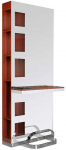 P&otilde;randariiul Gabbiano B058, pruun v./valge v., 193 cm x 21 cm x 79 cm