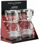 Soola - pipratoosi komplekt Cole and Mason London H243181, l&auml;bipaistev v., 3.3 cmx3.3 cm