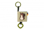 Beebi raamat Little Big Friends Jungle Tiny Friends Squirrel, 28 cm, roheline v.