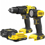Juhtmevaba t&ouml;&ouml;riistakomplekt Stanley SFMCK210D1-QW, 18 - 20 V