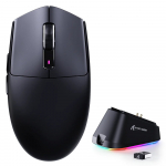 Juhtmevaba m&auml;nguhiir Attack Shark G3 Pro, 2.4 ghz / bluetooth / usb, must v.