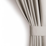 Pimendav kardin Restilo Blackout, helebeež, 250 cm x 285 cm (kahjustatud pakend)