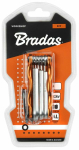 Kuuskantv&otilde;tmete komplekt Bradas 1.5-8 mm DIY-HKHSET2, kuusnurkne, 8 tk