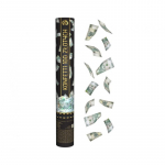 Konfetti GoDan Banknotes, valge v./roheline v., 40 cm