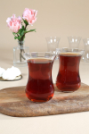 Kohvi- / teeserviis Hermia Pure 127RKL1212, 0.12 l, klaas, l&auml;bipaistev v., 6 tk.