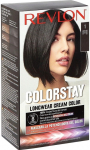 Juuksev&auml;rv Revlon Color Stay, 1 Black, 130 ml