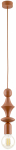 Valgusti lagi TK Lighting Towe Brick, E27, 1 x 15 W, punane v. / punane v.