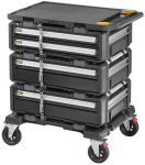 T&ouml;&ouml;riistak&auml;rud Dewalt, 86 cm x 66 cm x 95.5 cm, 122 l, must v.