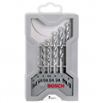 Puuride komplekt Bosch, kivi, keermega, sirge, 8 mm x 12 cm