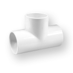 Kolmik (kolme haruga) Nibco PVC 401-005, 90 &deg;, 1/2 tolli - Seestpoolt liimitav, pol&uuml;vin&uuml;&uuml;lkloriid (pvc)