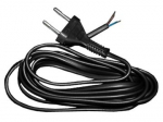 Pistikuga juhe Zamel, 1.6 m, 230 V, must v.