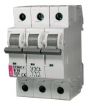 Automaatne l&uuml;liti ETI ETIMAT6, 3P, C, 6kA, 20 A