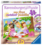 Pusle Ravensburger My first outdoor puzzles - Princess Friends 05612, 26 cm x 18 cm, 12 tk, mitmev&auml;rviline