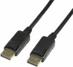Juhe Logilink DisplayPort 1.2 Displayport 1.2 male, Displayport 1.2 male, 7.5 m, must v.